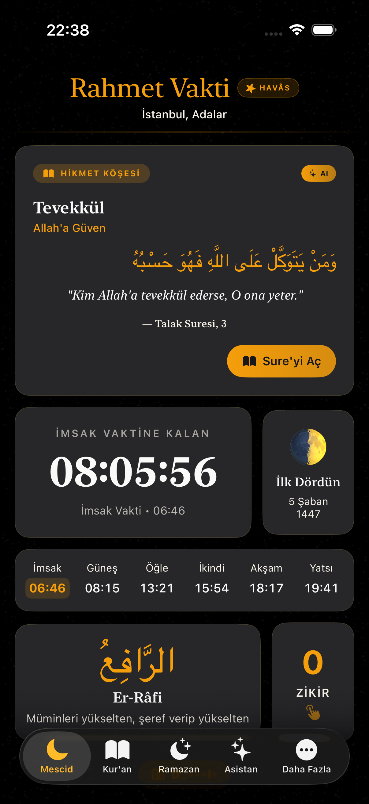 Rahmet Vakti Ana Ekran